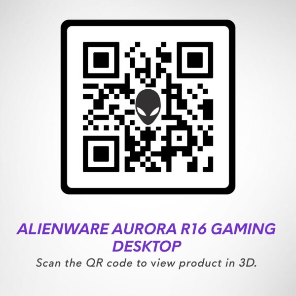 Alienware Aurora R16 Gaming Desktop - Intel Core i9-13900F, 32GB DDR5 RAM, 1TB SSD + 1TB HDD, NVIDIA GeForce RTX 4070 12GB GDDR6X Graphics, Windows 11 Home, 1 Year Premium Support - Basalt Black - Image 6