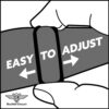 Dog Collar Seatbelt Buckle FAFO Fuck Around and Find Out Bold Black White 18 to 32 Inches 1.5 Inch Wide - Image 9