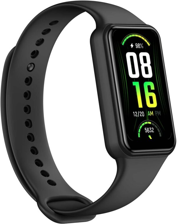 Amazfit Certified Refurbished Band, Fitness & Health Tracker for Women Men, Long Battery Life, Alexa Built-in, AMOLED Display, Heart Rate & SPO₂ & Stress Monitoring, 5 ATM Water Resistant (Renewed) - Image 2