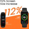 Amazfit Band 7 Fitness & Health Tracker for Women Men, 18-Day Battery Life, Alexa Built-in, 1.47”AMOLED Display, Heart Rate & SPO₂ Monitoring, 120 Sports Modes, 5 ATM Water Resistant, Pink (Renewed) - Image 4