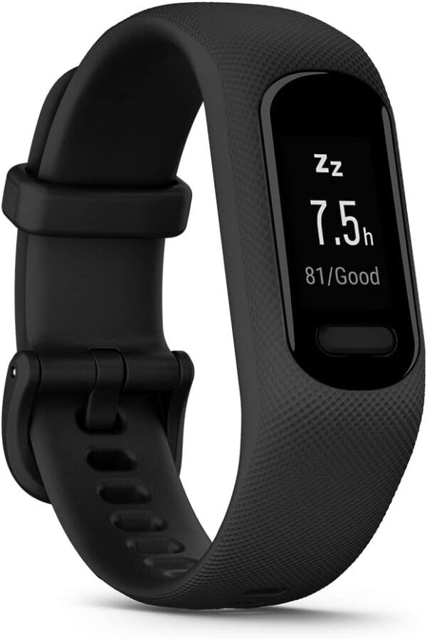 PlayBetter Garmin vivosmart 5 Fitness Tracker (Black, Large) Power Bundle 5000mAh Portable Charger - Wrist Heart Rate Monitor & Sleep Tracker - Comfortable & Easy to Use Wrist Bands with Phone GPS - Image 5