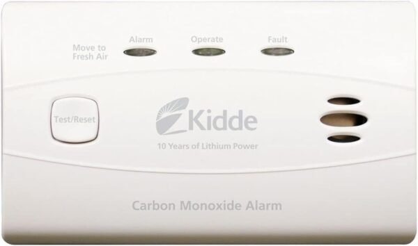 Kidde Carbon Monoxide Detector with 10-Year Battery, 3 LEDs, Replacement Indicator, Test-Reset Button - Image 8