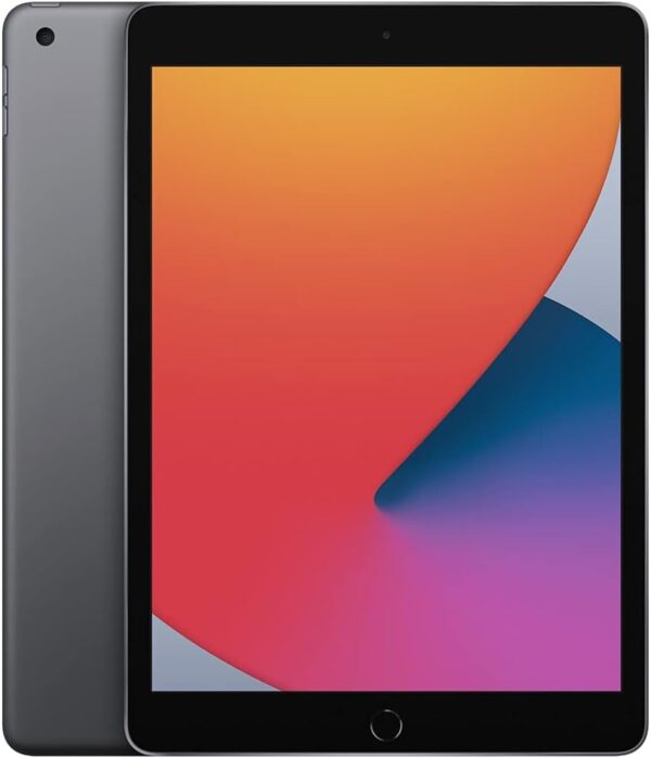 2020 Apple iPad (10.2-inch, Wi-Fi, 32GB) - Space Gray (8th Generation) (Renewed) - Image 2