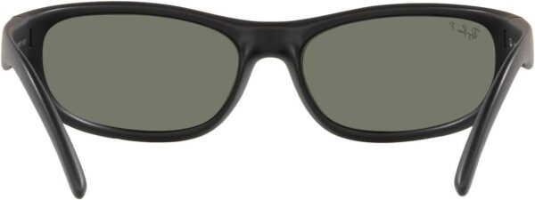 Ray-Ban Man Sunglasses Black Frame, Green Lenses, 60MM - Image 8