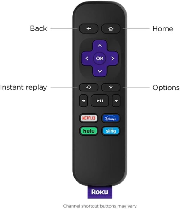 Roku Premiere Streaming Media Player HD/4K/HDR Simple Remote and Premium HDMI Cable, Black & Bundle Swanky Cables HDMI Cable, 3920R - Image 5