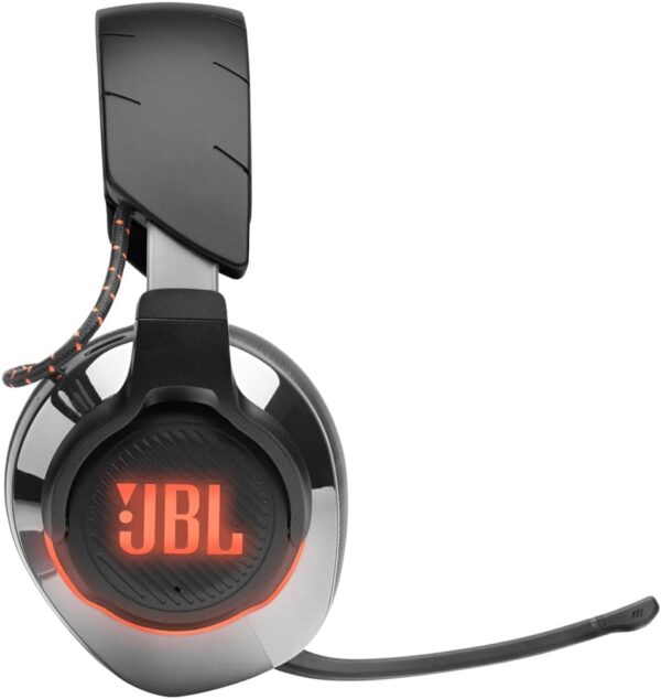 JBL Quantum 810 - Wireless Over-Ear Performance Gaming Headset with Noise Cancelling, Black, Medium - Image 4