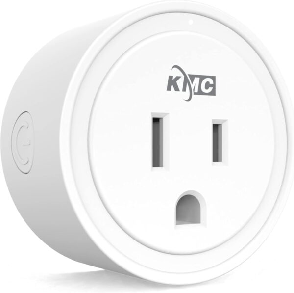 KMC Smart Plug Mini 4-Pack, Wi-Fi Outlets for Smart Home, Remote Control Lights and Devices from Anywhere, No Hub Required, ETL Certified, Works with Alexa and Google Home - Image 3