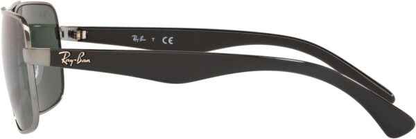 Ray-Ban Men's RB3483 Metal Square Sunglasses - Image 5