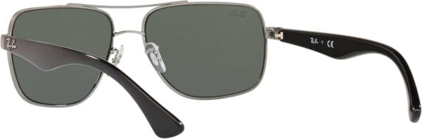 Ray-Ban Men's RB3483 Metal Square Sunglasses - Image 7