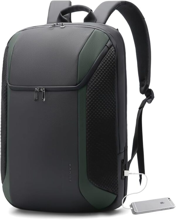 BANGE Smart Business Laptop Backpack Waterproof can fit 15.6-17.3 Inch Laptop with 3.0 USB charging port for men and women - Image 2