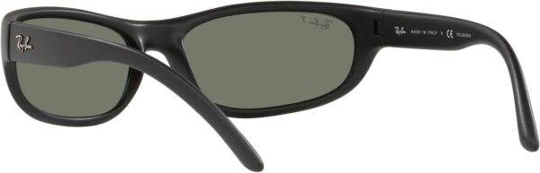 Ray-Ban Man Sunglasses Black Frame, Green Lenses, 60MM - Image 7