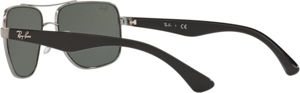 Ray-Ban Men's RB3483 Metal Square Sunglasses - Image 6