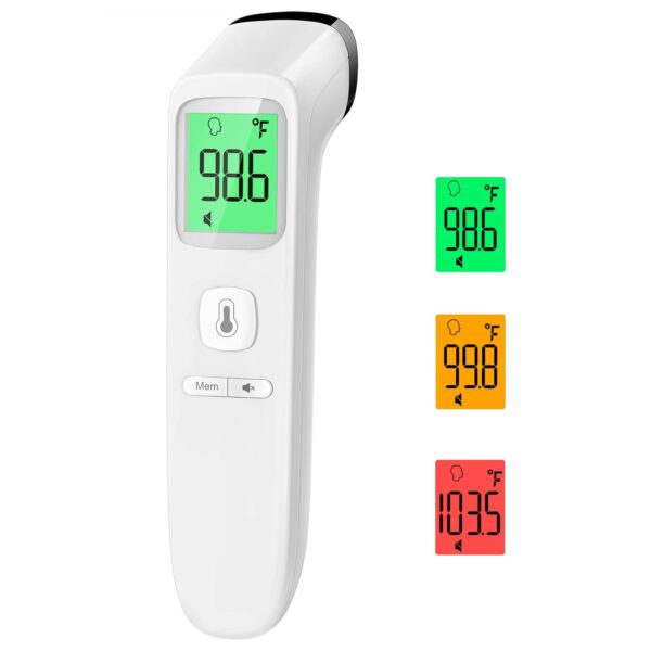 No-Touch Thermometer for Adults and Kids, Fast Accurate Digital Thermometer with Fever Alarm & Silent Mode, FSA HSA Eligible, Easy-to-use, Forehead Thermometer for Babies, Kids & Elderly - Image 2