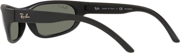 Ray-Ban Man Sunglasses Black Frame, Green Lenses, 60MM - Image 6