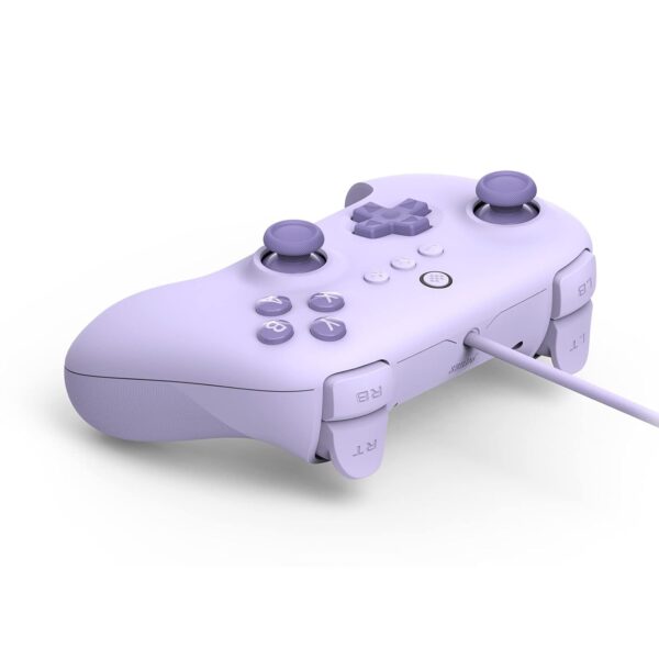 8Bitdo Ultimate C Wired Controller for Windows PC, Android, Steam Deck & Raspberry Pi (Lilac Purple) - Image 3