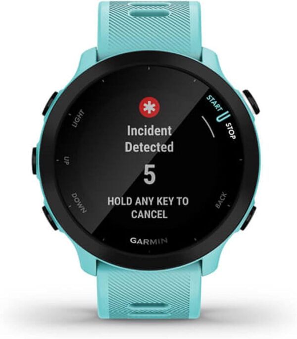 Garmin Forerunner 55, GPS Running Watch with Daily Suggested Workouts, Up to 2 weeks of Battery Life, Aqua - Image 8