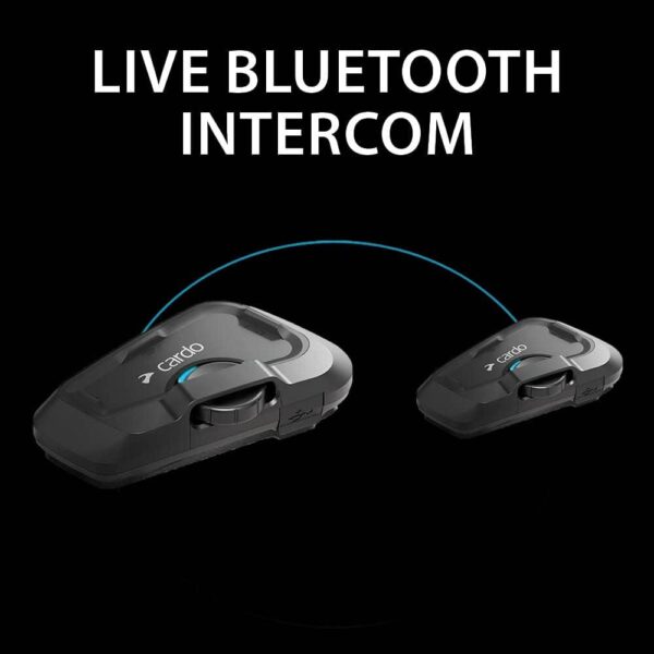 Cardo Systems FREECOM 2X Motorcycle 2-Way Bluetooth Communication System Headset - Black, Single Pack - Image 7