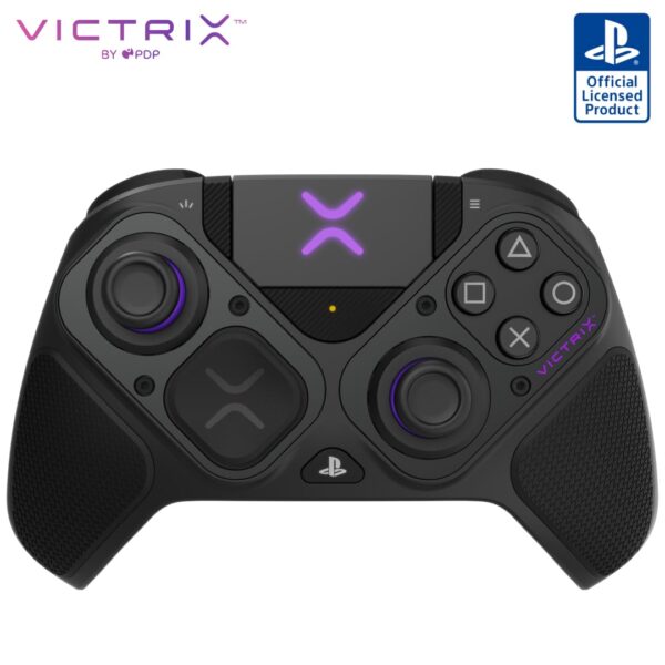 PDP Victrix Pro BFG Wireless Gaming Controller for Playstation 5 / PS5, PS4, PC, Modular Esports Gamepad, Remappable Buttons, Customizable Triggers/Paddles/D-Pad/Fightpad, PC App, Black - Image 2