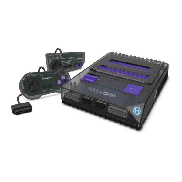 Hyperkin RetroN 2 HD Gaming Console for NES/Super NES/Super Famicom(Space Black) - Image 4