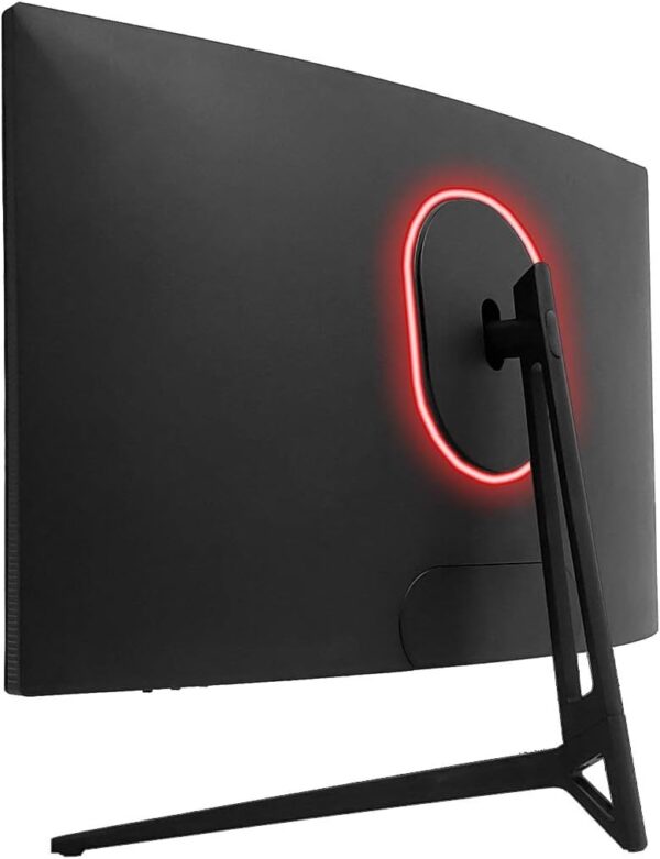 Sceptre Curved 24" FHD 1080p Gaming LED Monitor R1200 HDMI DisplayPort 165Hz 144Hz FreeSync G-Sync Compatible, Edgeless Build-in Speakers Machine Black 2021 (C248B-1858RN) - Image 5