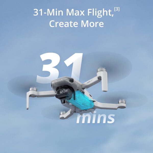 DJI Mini 4K, Drone with 4K UHD Camera for Adults, Under 249 g, 3-Axis Gimbal Stabilization, 10km Video Transmission, Auto Return, Wind Resistance, 1 Battery for 31-Min Max Flight Time - Image 6