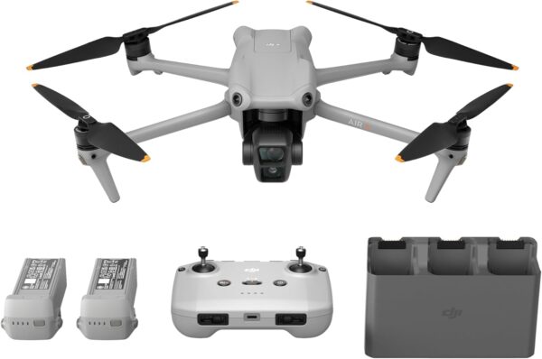 DJI Air 3 Fly More Combo with RC-N2 Remote Controller, Drone with Camera 4K, Dual Primary Cameras, 3 Batteries for Extended Flight Time, 48MP Photo, Camera Drone for Adults, FAA Remote ID Compliant - Image 2