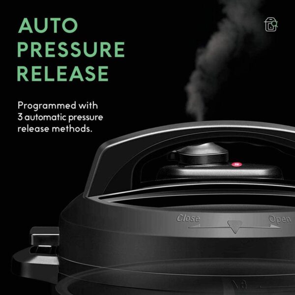 CHEF iQ Smart Pressure Cooker 10 Cooking Functions & 18 Features, Built-in Scale, 1000+ Presets & Times & Temps w/App for 600+ Foolproof Guided Recipes, Rice & Slow Electric MultiCooker, 6 Qt - Image 9