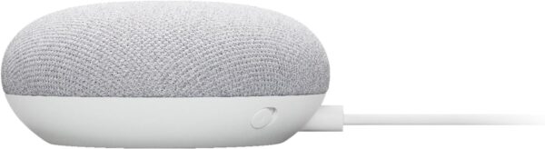 Google Nest Mini 1st Generation Bluetooth Speaker (International Version) with US Power Adapter (Chalk), Gray, GG1STAPG1 - Image 8