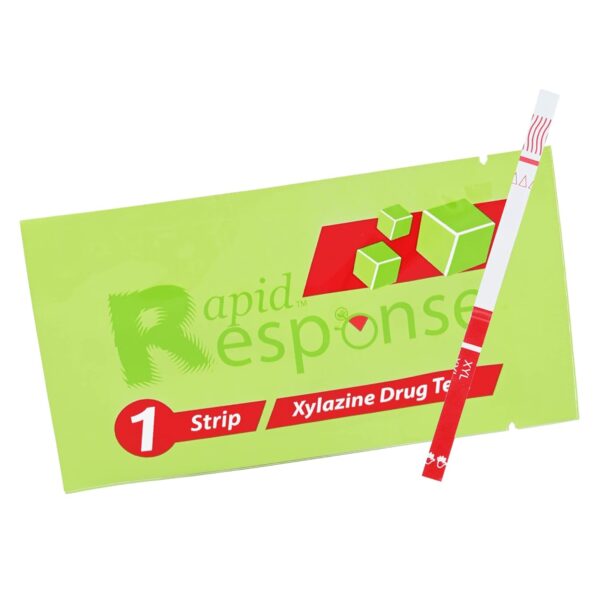 Rapid Response Xylazine Test Strips - Pack of 100 Test Strips - Test Liquids and Powders for Presence of Xylazine - Image 2