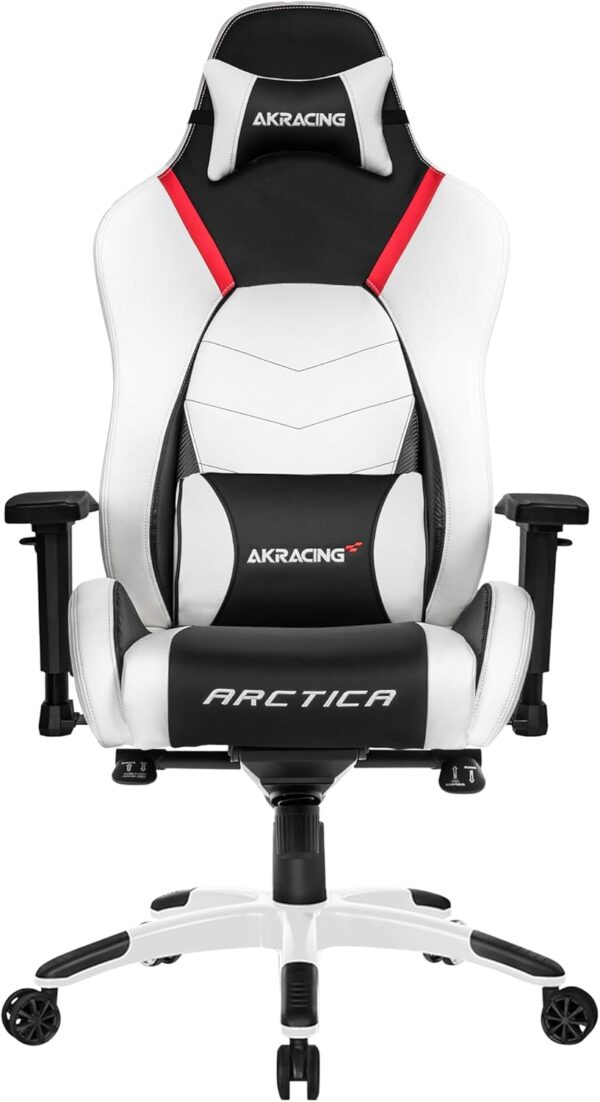 AKRacing Masters Series Premium Gaming Chair with High Backrest, Recliner, Swivel, Tilt, Rocker and Seat Height Adjustment Mechanisms with 5/10 Warranty - Image 4