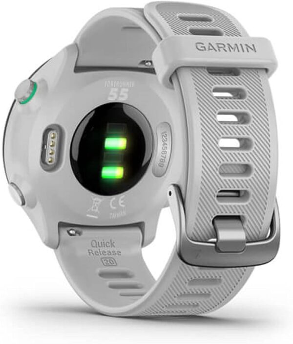 Garmin Forerunner 55, GPS Running Watch with Daily Suggested Workouts, Up to 2 weeks of Battery Life, White - Image 9