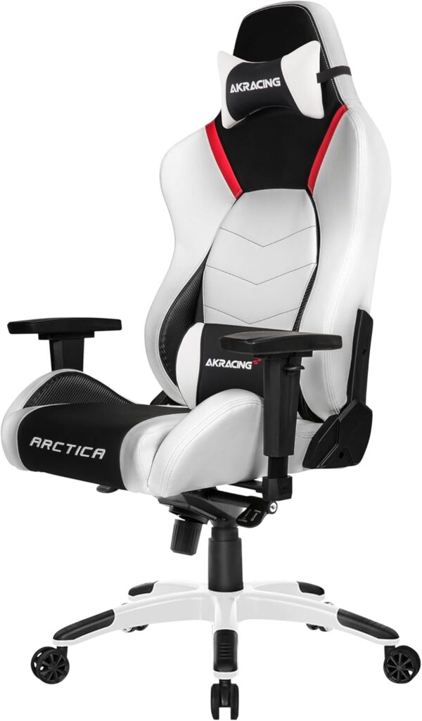 AKRacing Masters Series Premium Gaming Chair with High Backrest, Recliner, Swivel, Tilt, Rocker and Seat Height Adjustment Mechanisms with 5/10 Warranty - Image 7