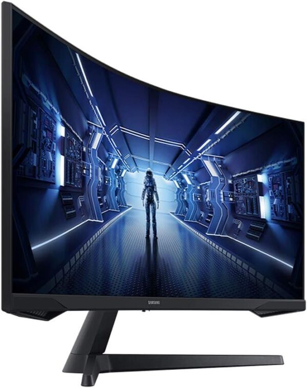 SAMSUNG 34" Odyssey G5 Ultra-Wide Gaming Monitor with 1000R Curved Screen, 165Hz, 1ms, FreeSync Premium, WQHD, LC34G55TWWNXZA, 2020, Black - Image 5