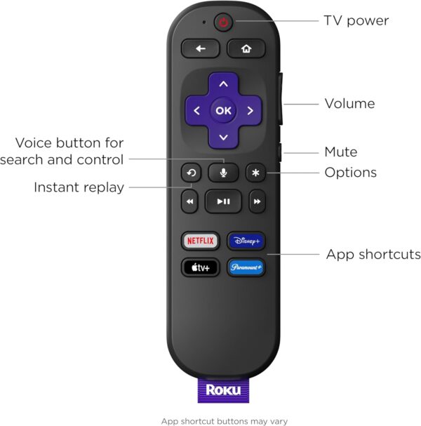 Roku Express 4K+ | Roku Streaming Device 4K/HDR, Roku Voice Remote, Free & Live TV - Image 5