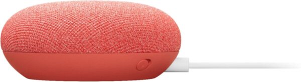 Google Nest Mini 2nd Gen - Wireless Bluetooth Speaker (Coral) - Image 4