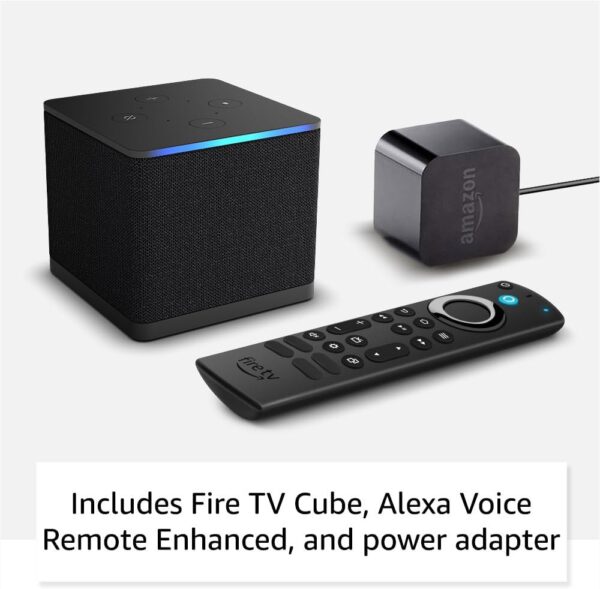 Amazon Fire TV Cube, Hands-free streaming device with Alexa, Wi-Fi 6E, 4K Ultra HD - Image 8