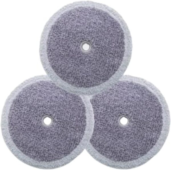 EVERYBOT Replacement Accessory of Three-Spin and Edge, Washable Mother Yarn Mop Pads for Robot (6pcs) - Image 2