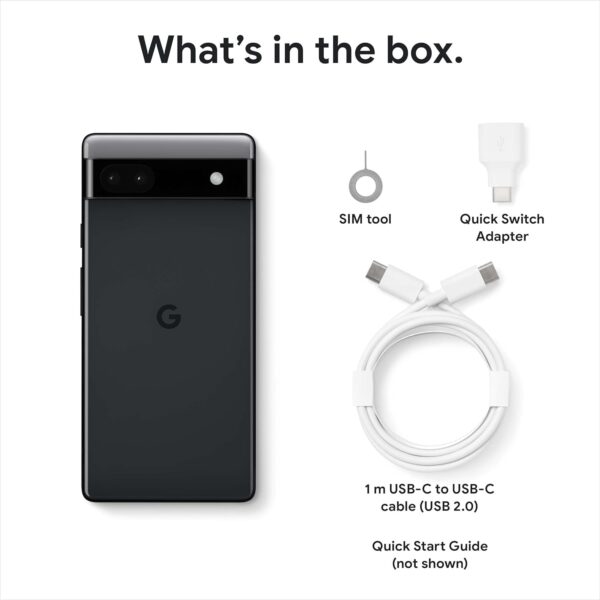 Google Pixel 6a - 5G Android Phone - Unlocked Smartphone with 12 Megapixel Camera and 24-Hour Battery - Chalk - Image 9