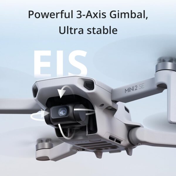 DJI Mini 2 SE, Lightweight Mini Drone with QHD Video, 10km Max Video Transmission, 31-Min Flight Time, Under 249 g, Auto Return to Home, 3-Axis Gimbal Drone with EIS, Drone with Camera for Beginners - Image 4