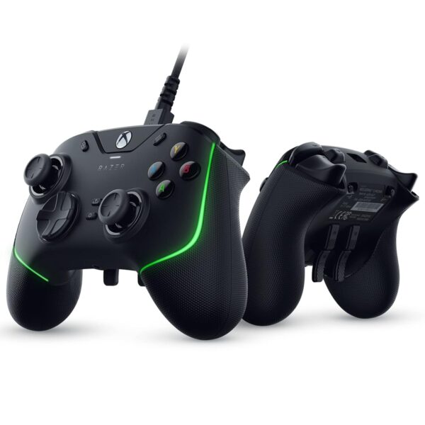 Razer Wolverine V2 Chroma Wired Gaming Pro Controller for Xbox Series X|S, Xbox One, PC: RGB Lighting - Remappable Buttons & Triggers - Mecha-Tactile Buttons & D-Pad - Trigger Stop-Switches - Black - Image 2