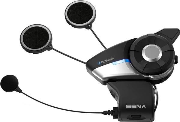 Sena 20S EVO Motorcycle Bluetooth Headset Communication System with HD Speakers,Black - Image 5