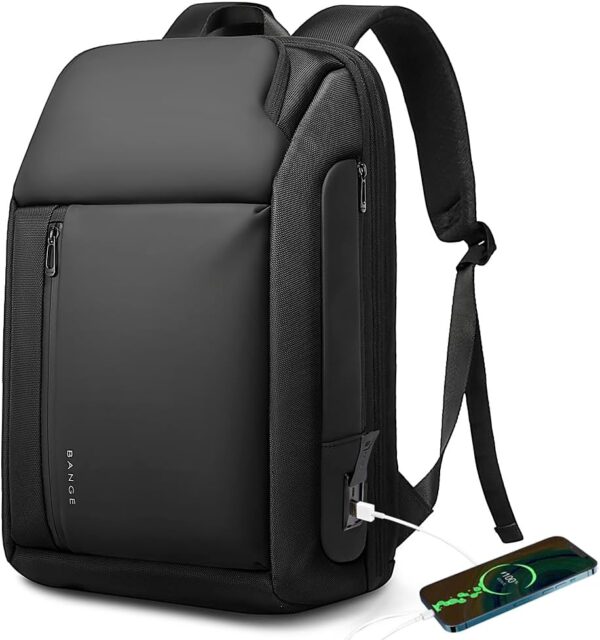 BANGE Travel Backpacks, Overnight Laptop Carry-On Backpack for Airplanes, Waterproof 15.6 inch Laptop Backpack for Men and Women - Image 2