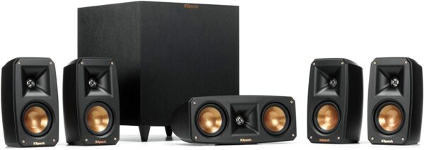 Klipsch Black Reference Theater Pack 5.1 Surround Sound System - Image 2