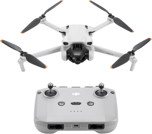 DJI Mini 3, Lightweight 3x Mechanical Gimbal Mini Camera Drone with 4K HDR Video, 38-min Flight Time, up to 32800ft (10km) Video Transmission, True Vertical Shooting, GPS Auto Return Integrated - Image 2