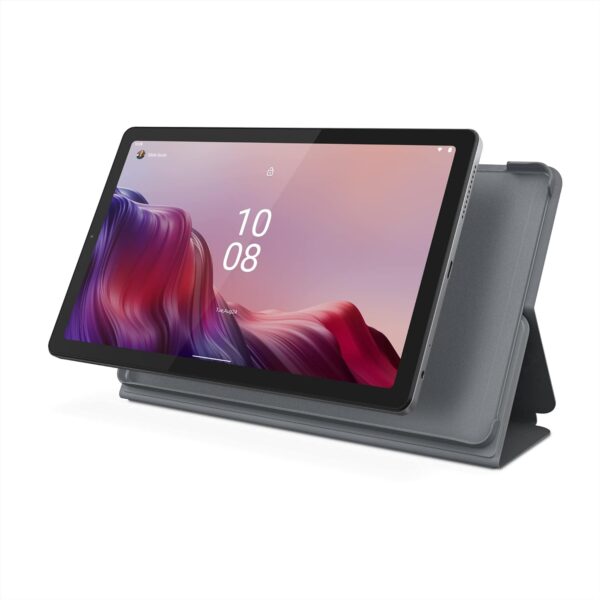 Lenovo Tab M9-2023 - Tablet - Long Battery Life - 9" HD - Front 2MP & Rear 8MP Camera - 3GB Memory - 32GB Storage - Android 12 or Later - Folio Case Included,Gray - Image 11