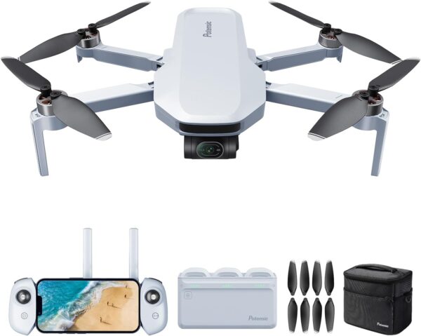 Potensic ATOM 3-Axis Gimbal 4K GPS Drone, Fly More Combo Bundle with 1 Extra Set of Propellers - Image 2