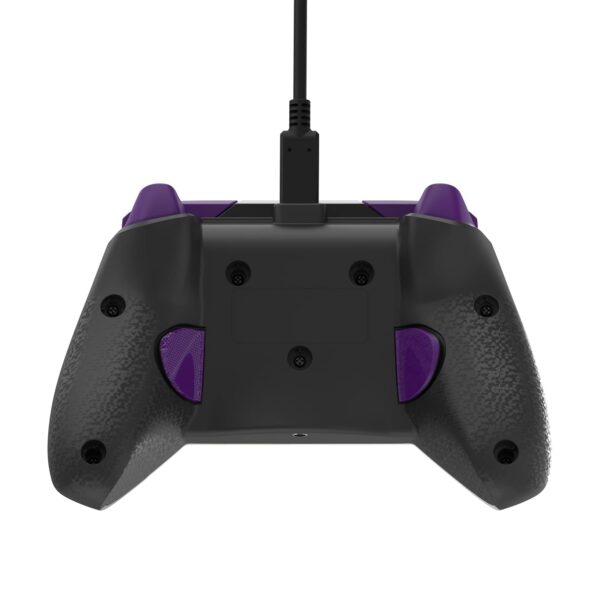 PDP Gaming REMATCH Enhanced Wired Controller Licensed for Xbox Series X|S/Xbox One/PC/Windows, Mappable Back Buttons, Advanced Customizable App - Purple Fade - Image 15