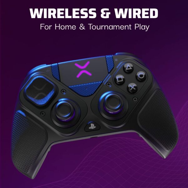 PDP Victrix Pro BFG Wireless Gaming Controller for Playstation 5 / PS5, PS4, PC, Modular Esports Gamepad, Remappable Buttons, Customizable Triggers/Paddles/D-Pad/Fightpad, PC App, Black - Image 6