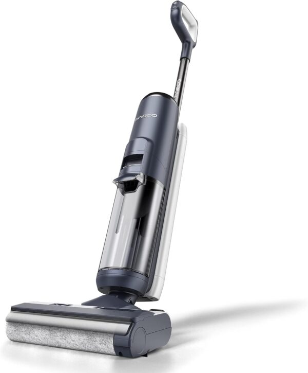 Tineco Floor ONE S5 Smart Cordless Wet Dry Vacuum Cleaner and Mop for Hard Floors, Digital Display, Long Run Time, Great for Sticky Messes and Pet Hair, Space-Saving Design, Blue - Image 2