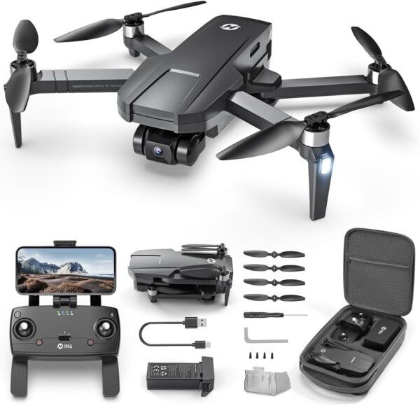 Holy Stone HS720R 3 Axis Gimbal GPS Drones with Camera for Adults 4K EIS; FPV RC Drone, Foldable Quadcopter with 10000 Feet Video Transmission Control Range, Brushless Motor, Follow Me, Auto Return - Image 2